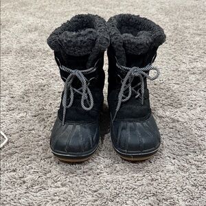 Cat & Jack Black Kids Boots